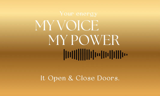 My Voice Opened Doors and Closed the Right Ones
